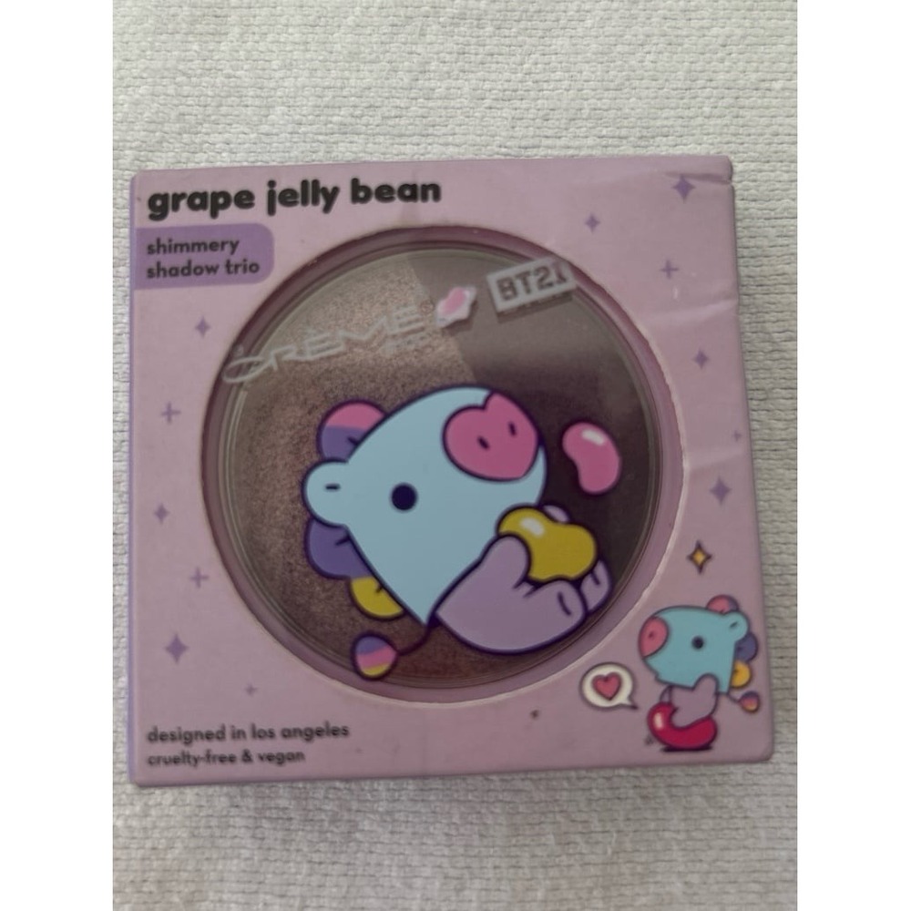 The Creme Shop Grape Jelly Bean BT21 Eyeshadow Trio *purples*